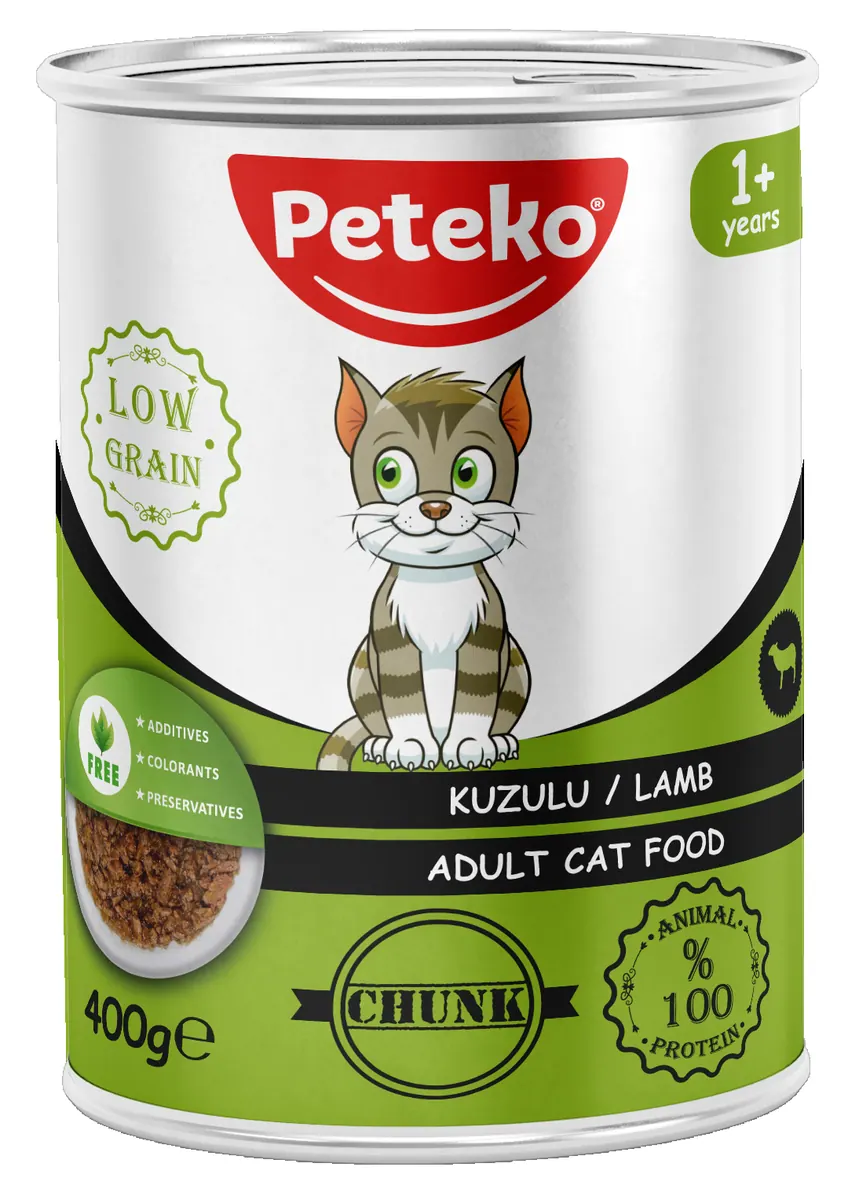 Chunk In Jelly Adult Cat Food with Lamb