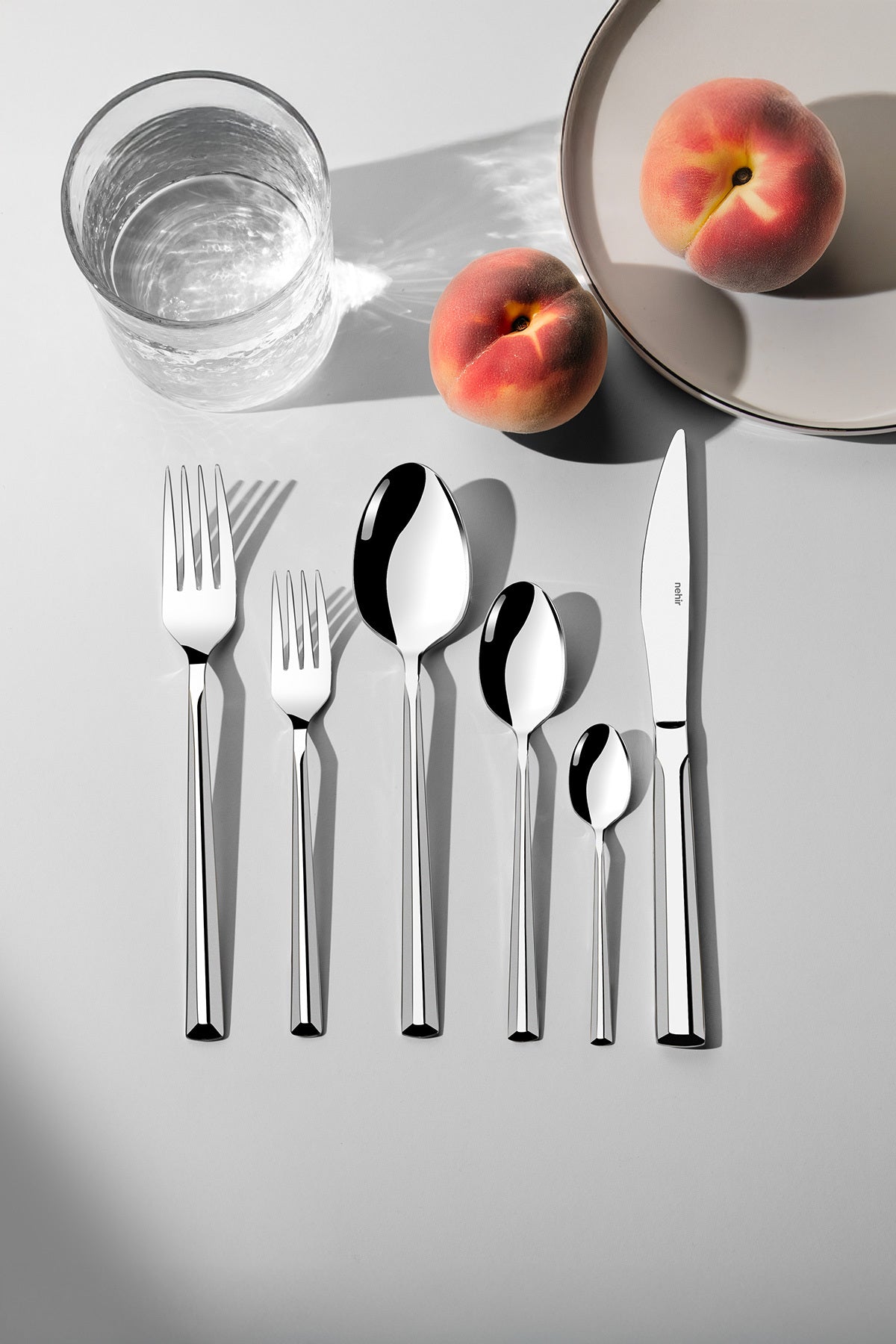 Milano Satin 12-Person 72-Piece Fork, Spoon and Knife Set in Box
